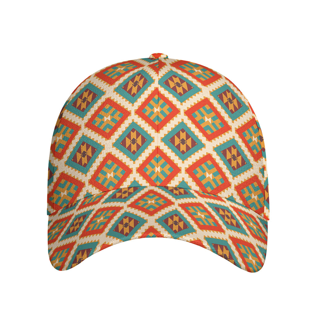 Ancient Geometric Navajo Print Baseball Cap