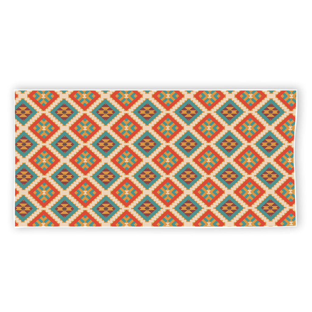 Ancient Geometric Navajo Print Beach Towel