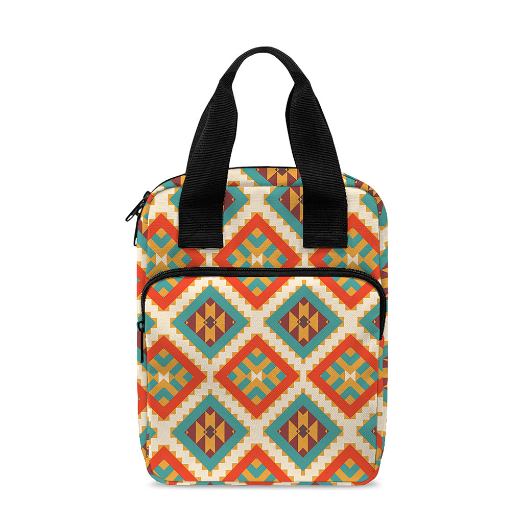 Ancient Geometric Navajo Print Bible Tote Bag