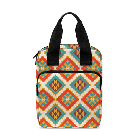 Ancient Geometric Navajo Print Bible Tote Bag