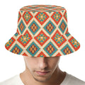 Ancient Geometric Navajo Print Bucket Hat