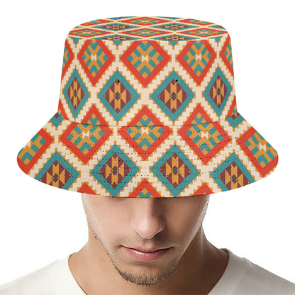 Ancient Geometric Navajo Print Bucket Hat