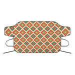 Ancient Geometric Navajo Print Car Windshield Snow Cover