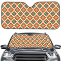 Ancient Geometric Navajo Print Car Windshield Sun Shade