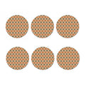 Ancient Geometric Navajo Print Coaster Set