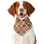 Ancient Geometric Navajo Print Dog Bandana
