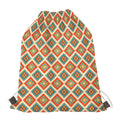 Ancient Geometric Navajo Print Drawstring Bag