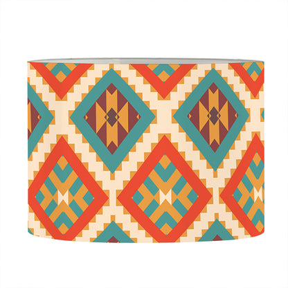 Ancient Geometric Navajo Print Drum Lamp Shade