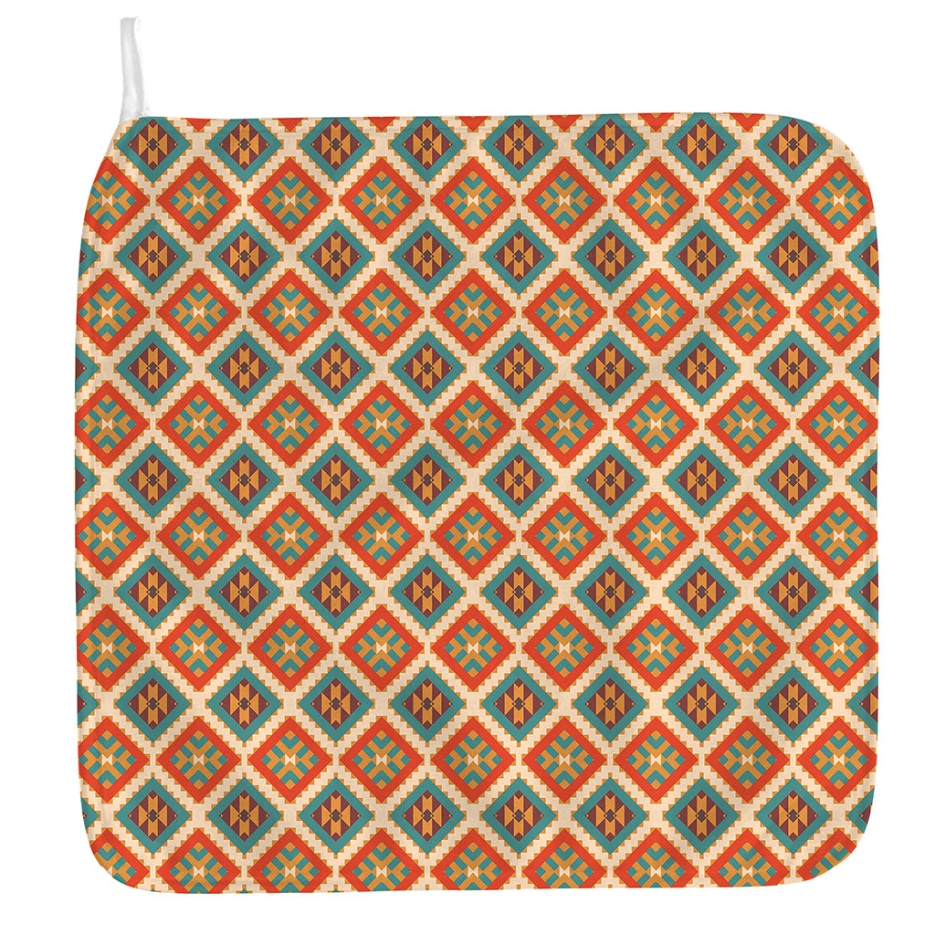 Ancient Geometric Navajo Print Hand Towel
