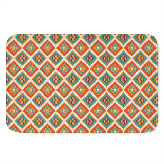 Ancient Geometric Navajo Print Indoor Door Mat