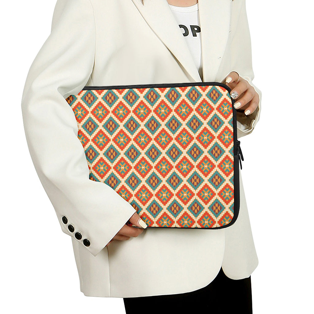 Ancient Geometric Navajo Print Laptop Sleeve