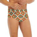 Ancient Geometric Navajo Print Men's Briefs
