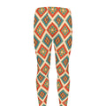 Ancient Geometric Navajo Print Men's Leggings