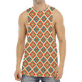 Ancient Geometric Navajo Print Men's Muscle Tank Top