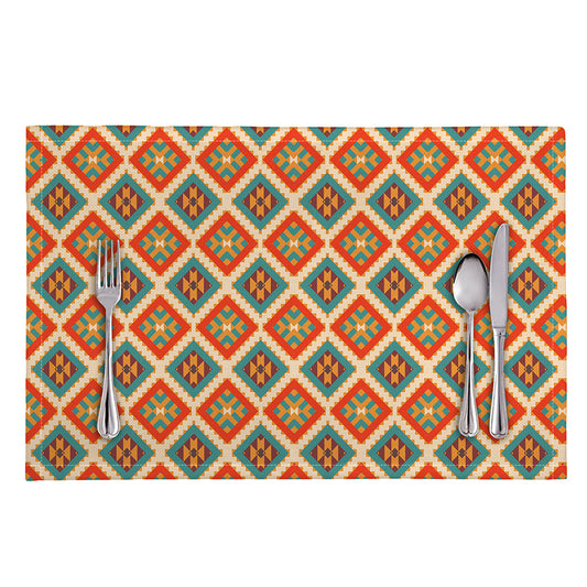 Ancient Geometric Navajo Print Placemat