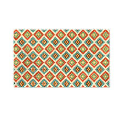 Ancient Geometric Navajo Print Polyester Flag