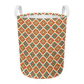 Ancient Geometric Navajo Print Round Laundry Basket
