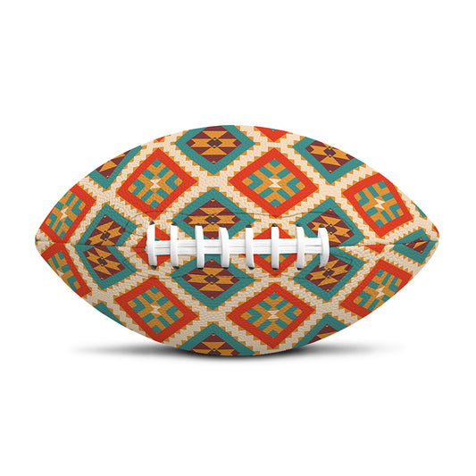 Ancient Geometric Navajo Print Rugby Ball