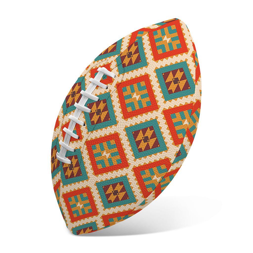 Ancient Geometric Navajo Print Rugby Ball