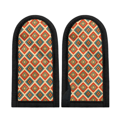 Ancient Geometric Navajo Print Skillet Handle Cover