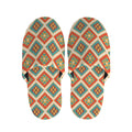 Ancient Geometric Navajo Print Slippers