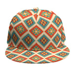 Ancient Geometric Navajo Print Snapback Cap