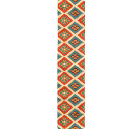 Ancient Geometric Navajo Print Table Runner