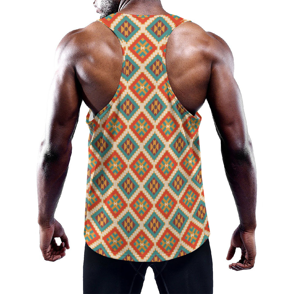 Ancient Geometric Navajo Print Training Tank Top