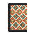 Ancient Geometric Navajo Print Trifold Wallet