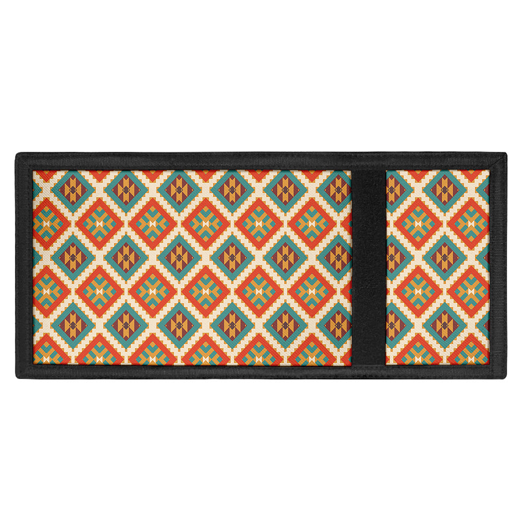 Ancient Geometric Navajo Print Trifold Wallet