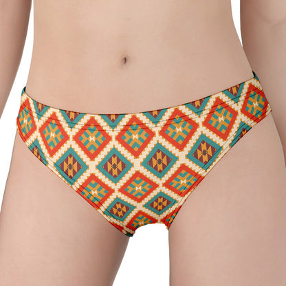 Ancient Geometric Navajo Print Women's Panties