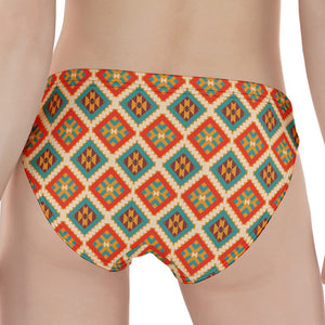 Ancient Geometric Navajo Print Women's Panties