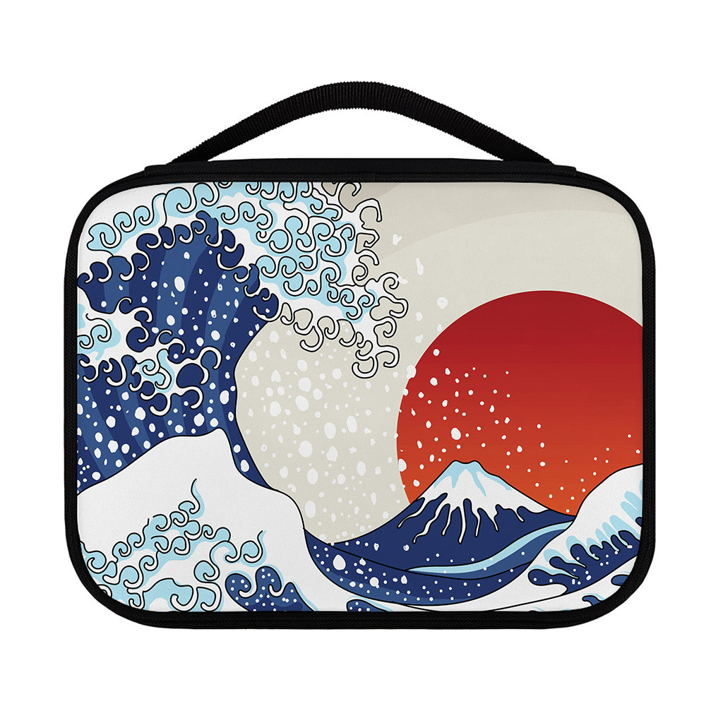 Ancient Great Japanese Wave Print Classic Bible Case
