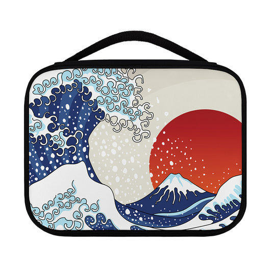 Ancient Great Japanese Wave Print Classic Bible Case