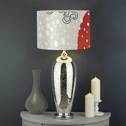 Ancient Great Japanese Wave Print Drum Lamp Shade