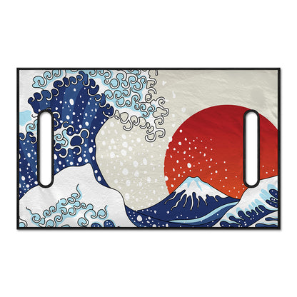Ancient Great Japanese Wave Print Golf Cart Seat Cover