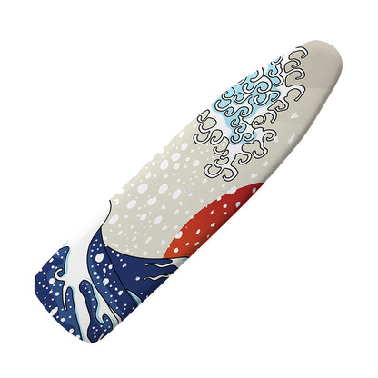 Ancient Great Japanese Wave Print Ironing Board Cover
