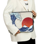 Ancient Great Japanese Wave Print Laptop Sleeve