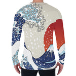 Ancient Great Japanese Wave Print Men's Long Sleeve T-Shirt