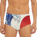 Ancient Great Japanese Wave Print Men's Triangle Swim Briefs