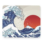Ancient Great Japanese Wave Print Mouse Pad