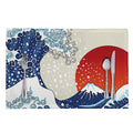 Ancient Great Japanese Wave Print Placemat