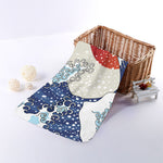 Ancient Great Japanese Wave Print Towel