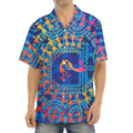 Ancient Indian Warli Tribal Print Aloha Shirt