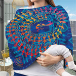 Ancient Indian Warli Tribal Print Baby Seat Cover