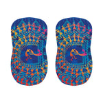 Ancient Indian Warli Tribal Print Bar Stool Covers