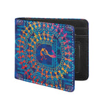 Ancient Indian Warli Tribal Print Bifold Wallet