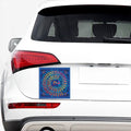 Ancient Indian Warli Tribal Print Car Sticker