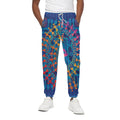 Ancient Indian Warli Tribal Print Cotton Sweatpants