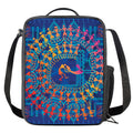 Ancient Indian Warli Tribal Print Crossbody Lunch Bag